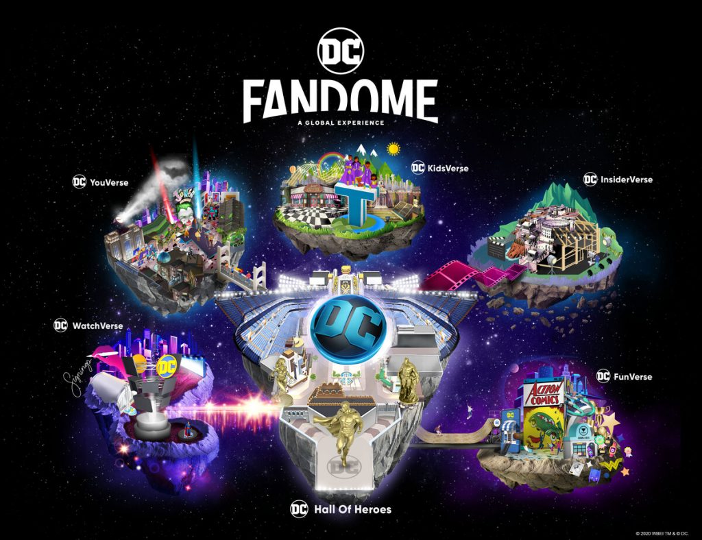 Mapa DC FanDome