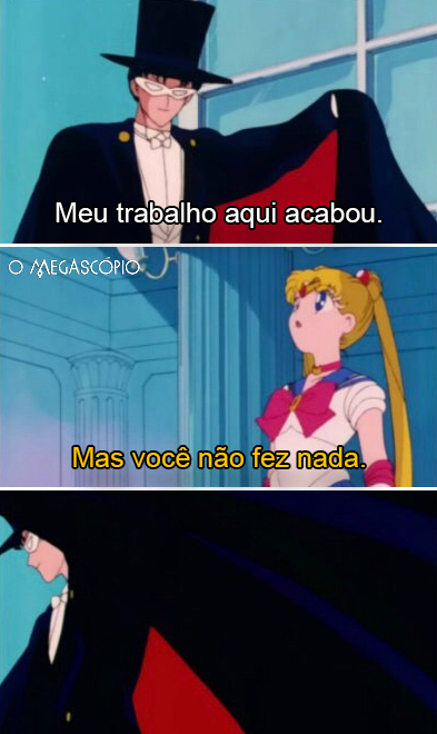 tuxedo mask e sailor moon você não fez nada