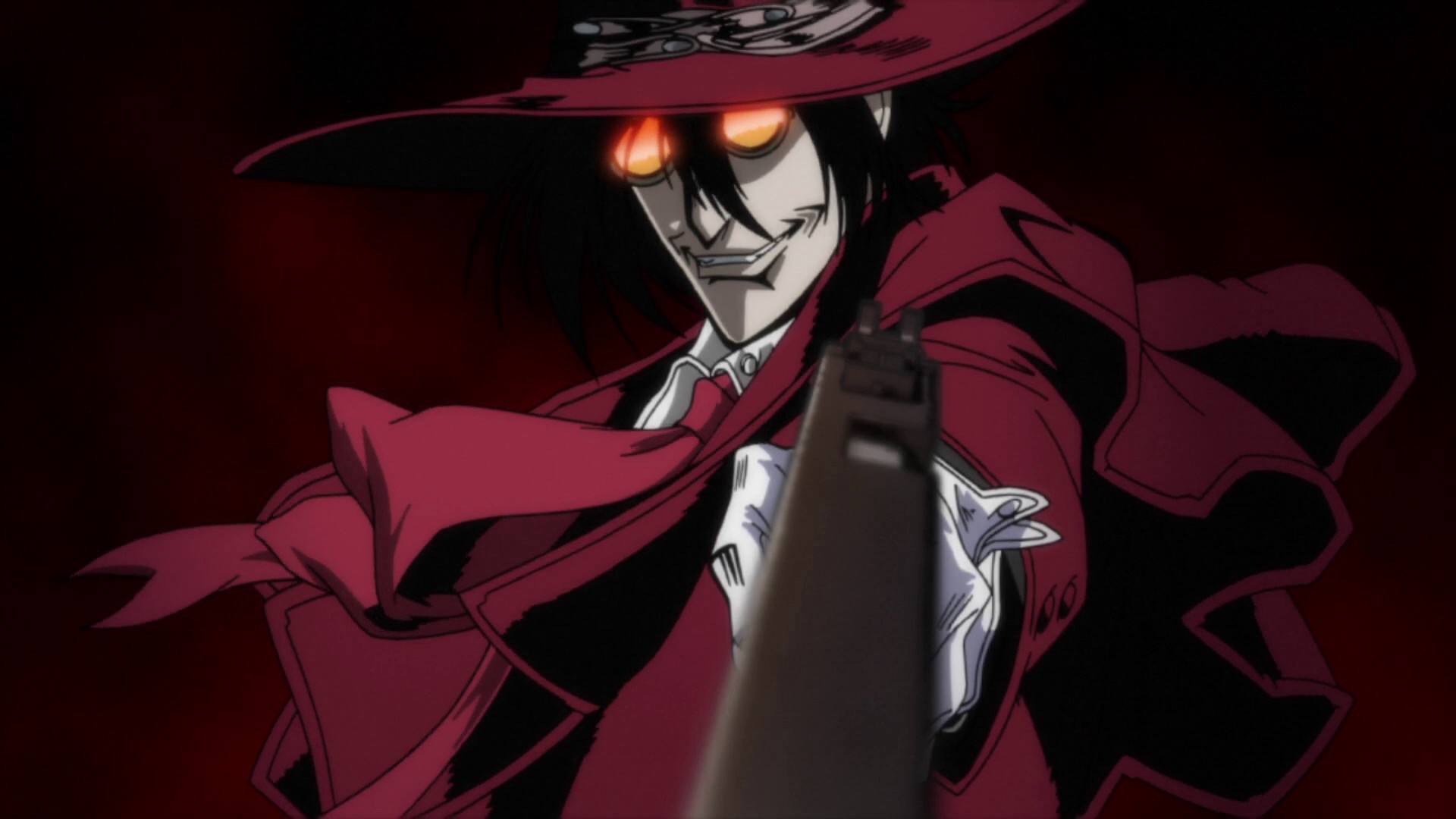 Hellsing  Você é bem menos que um traste, você é um lixo Anime