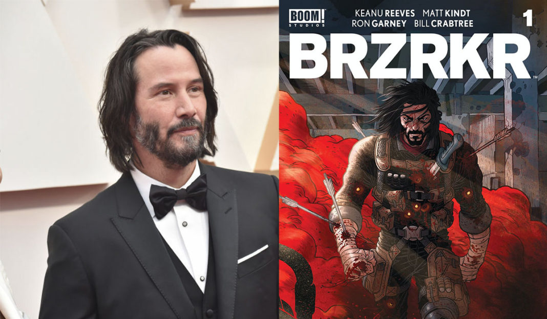 BRZRKR ganhará animação e filme com Keanu Reeves