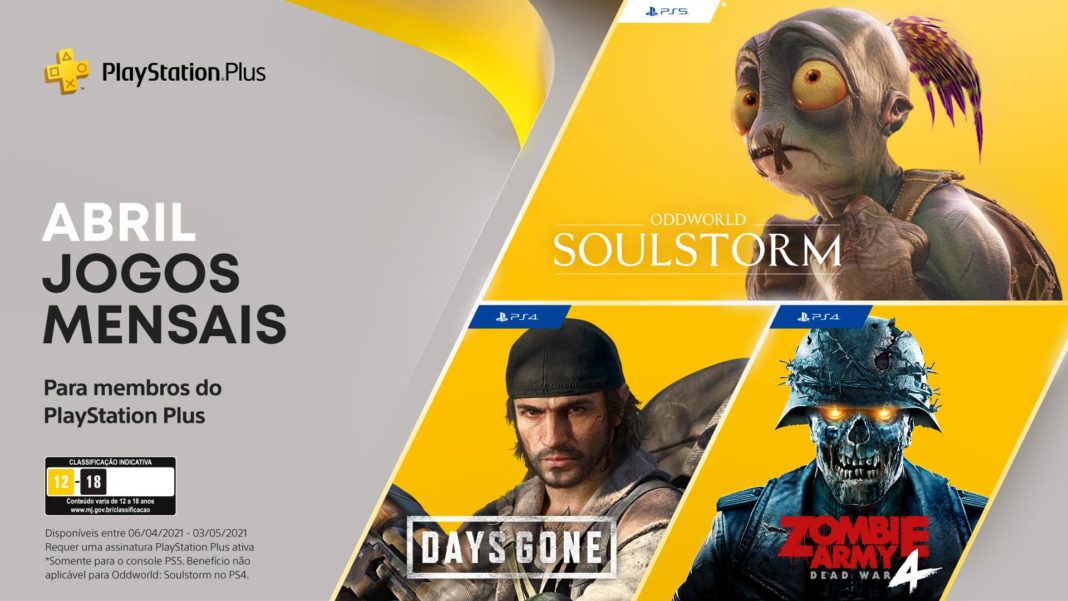 PS Plus de abril