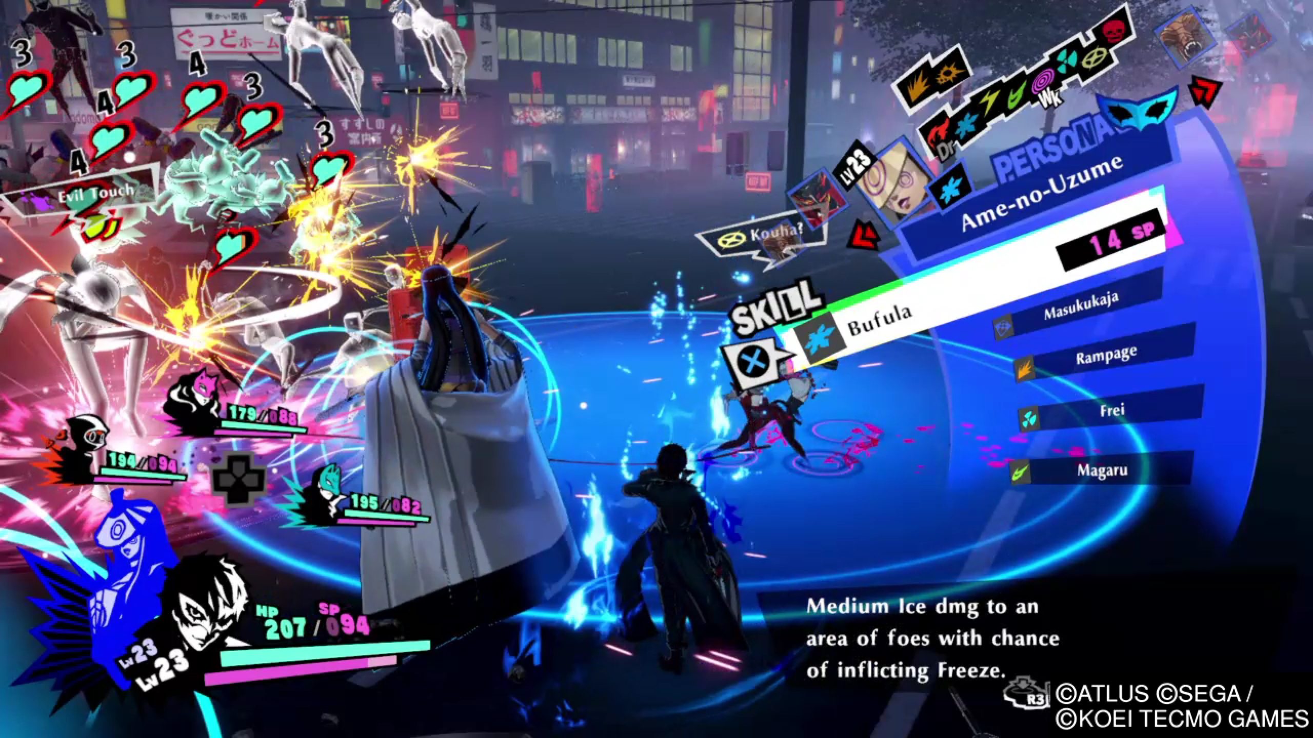 Gameplay de Persona 5 Strikers