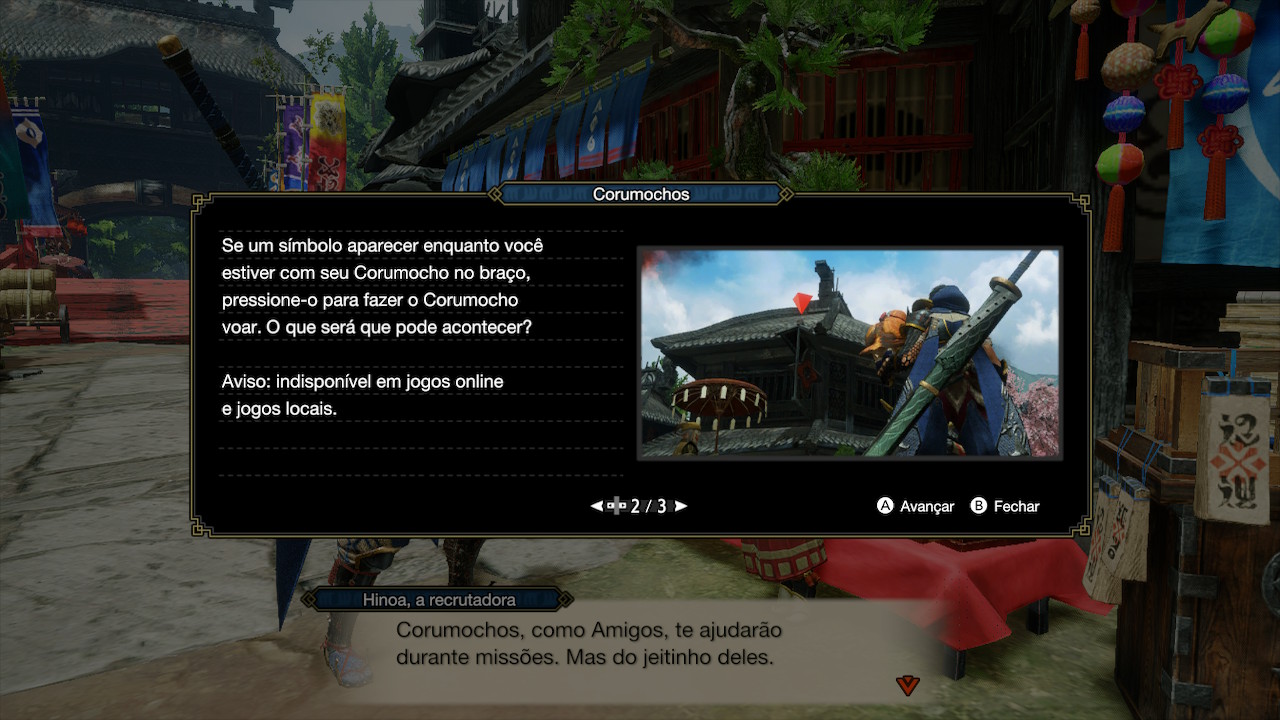 Tutorias em Português de Monster Hunter Rise