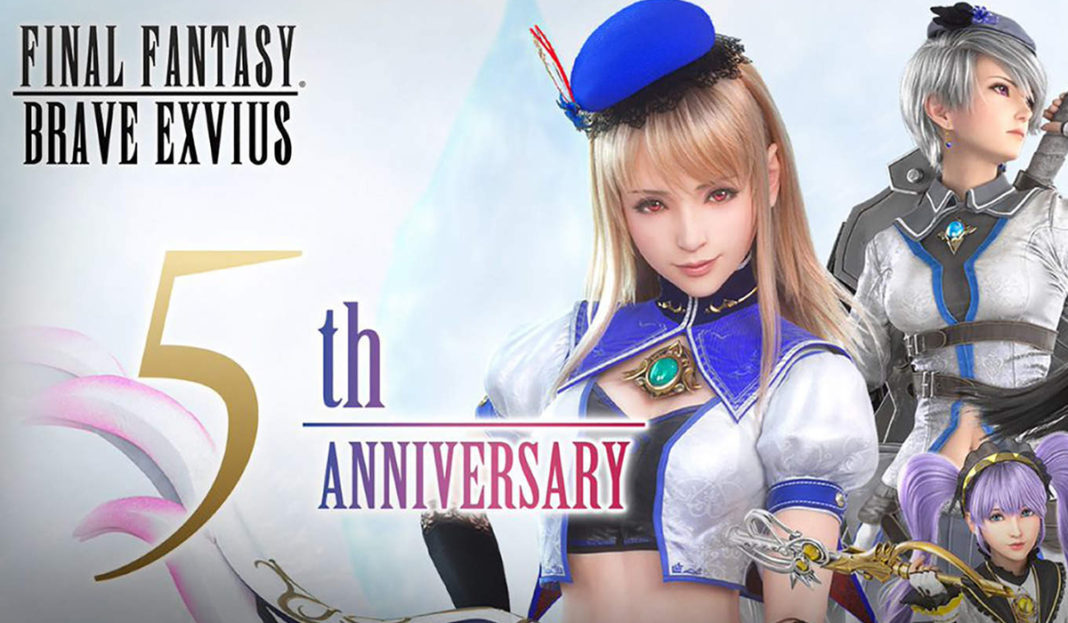 Final Fantasy Brave Exvius celebra seu 5º aniversário com prêmios