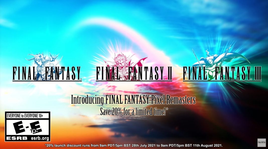 Final Fantasy I, II e III já estão disponíveis para mobile e Steam