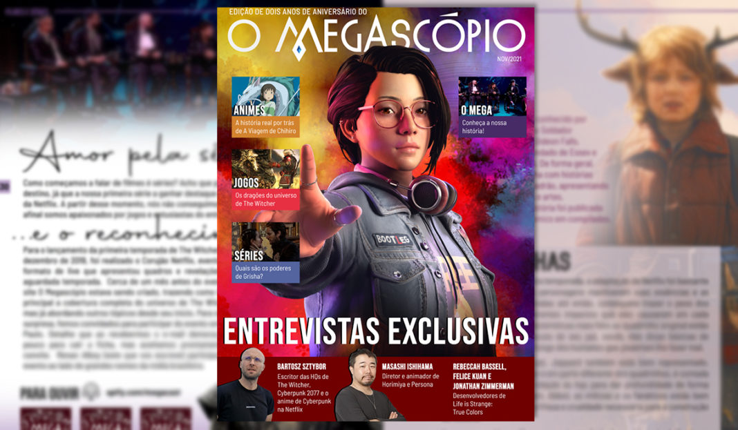 O Megascópio lança revista comemorativa de 2 anos