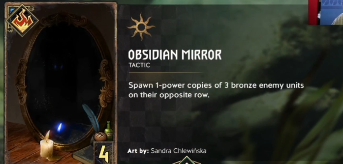 obsidiam mirror