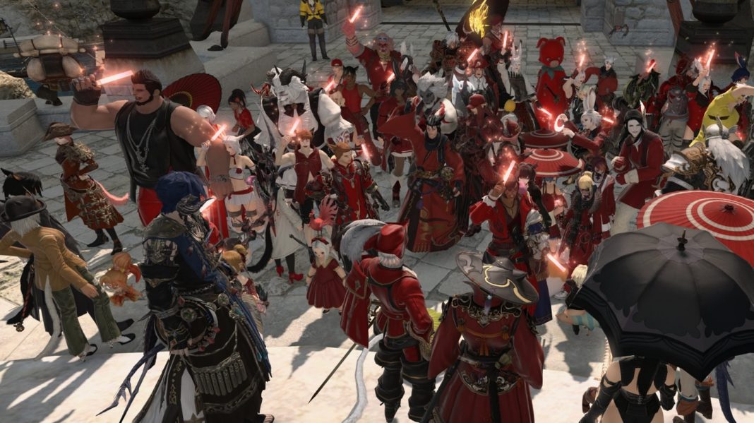 Jogadores brasileiros de Final Fantasy XIV festejam a democracia