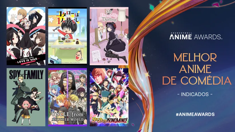 Crunchyroll revela categorias do Anime Awards 2024