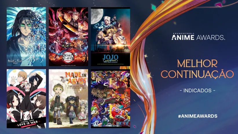 Crunchyroll revela os indicado ao Anime Awards 2023 e abre período de votação nas categorias