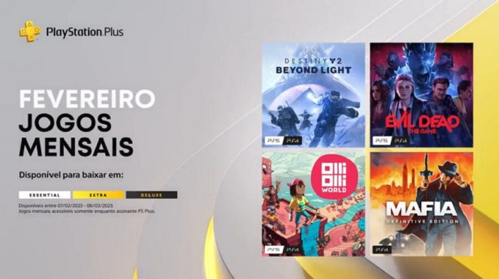 Vazam os jogos da PS Plus Essential de janeiro de 2023