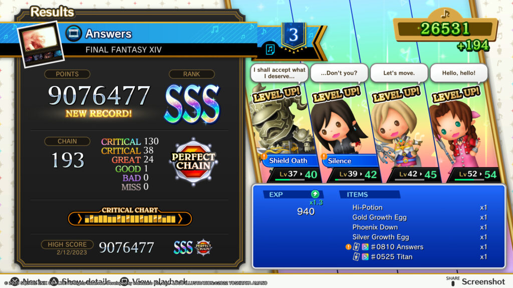 Theatrhythm Final Bar Line