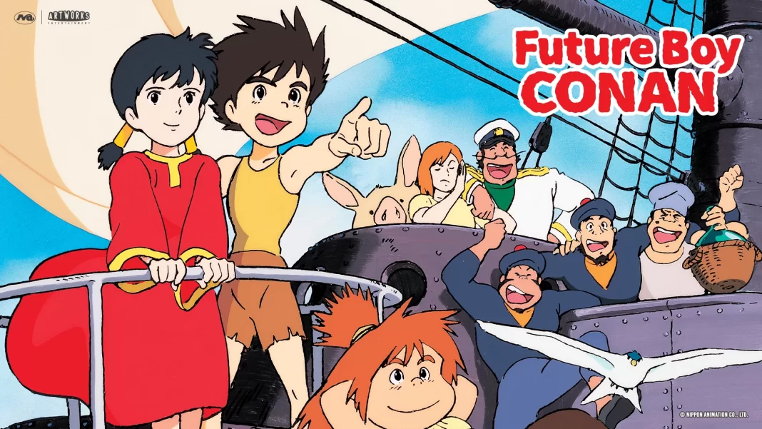 Anime Future Boy Conan de Hayao Miyazaki receberá dublagem no Brasil e exibição inicial no Anime Friends 2023.