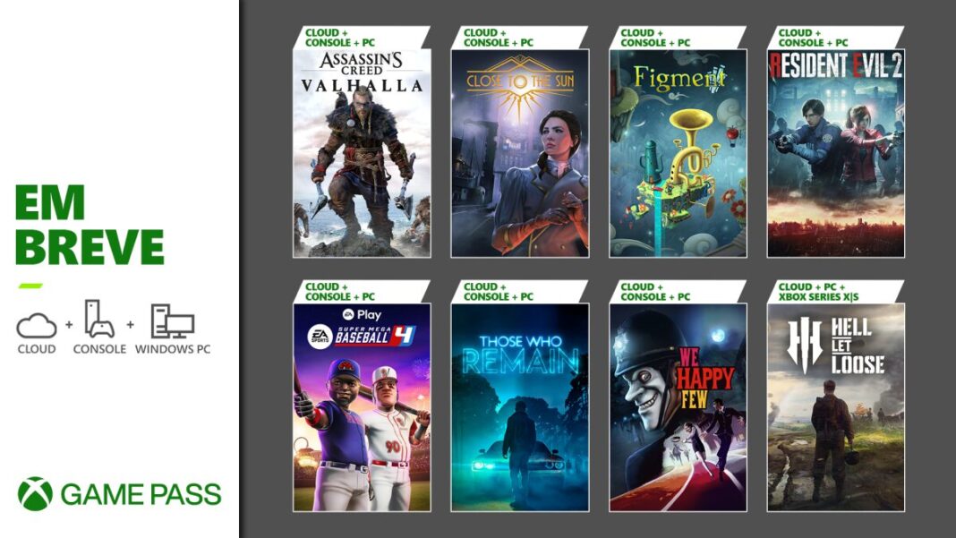 Xbox Game Pass janeiro/2024