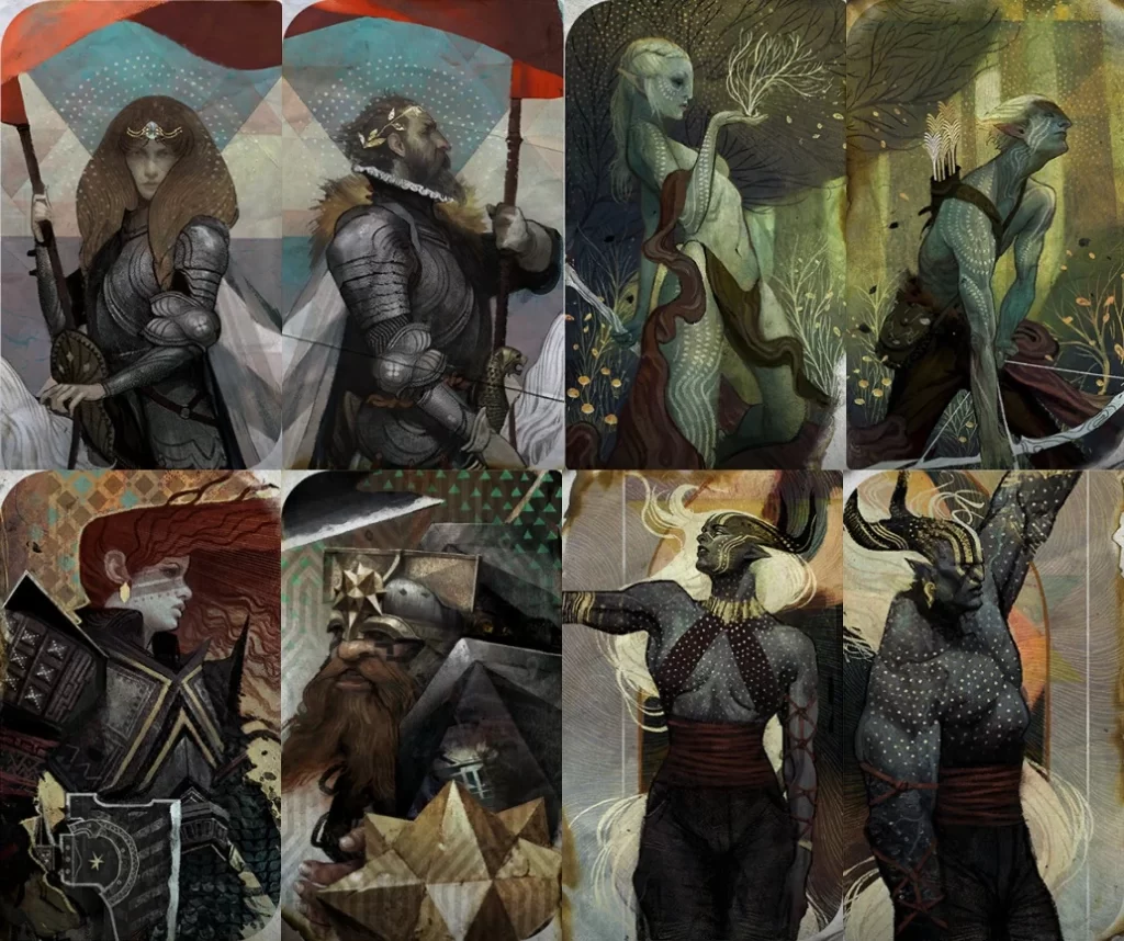 protagonistas de dragon age inquisition