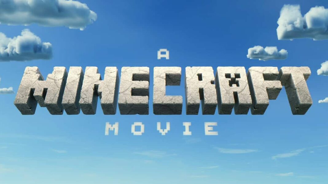 Um Filme Minecraft teaser e poster